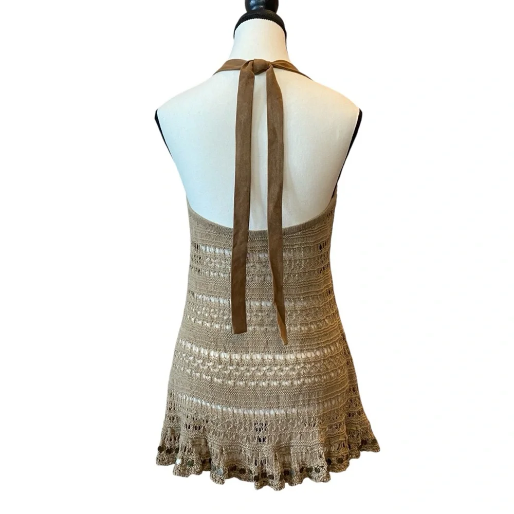 JLo halter top, 100% cotton EUC Size XL - Picture 2 of 7